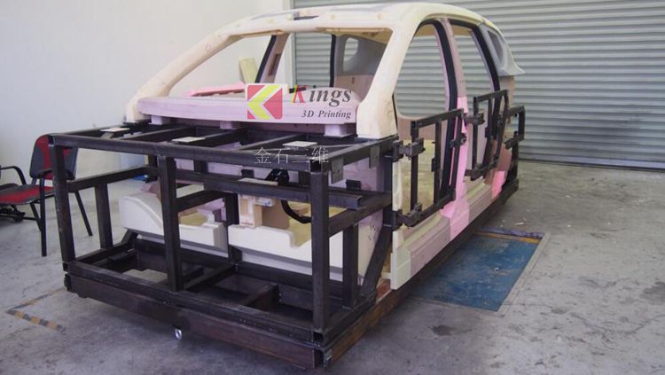 深挖兩年，秋平模型借助金石3D打印機崛起為重慶汽車手板之最